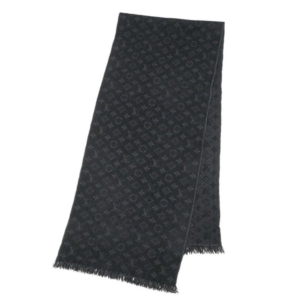 Louis Vuitton Monogram Classic Scarf Fringe Shawl - Picture 3 of 8